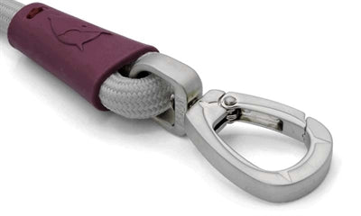 Morso Hondenriem zacht touw gerecycled grijs grijs