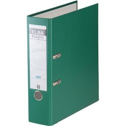 Ordner elba rado brilliant a4 karton, pp (polypropeen) groen 1 stuk