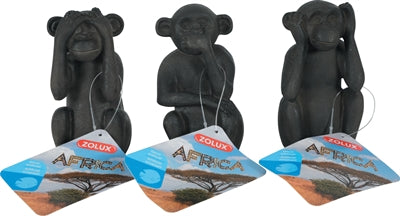 Zolux Ornament afrika aap zwijgen