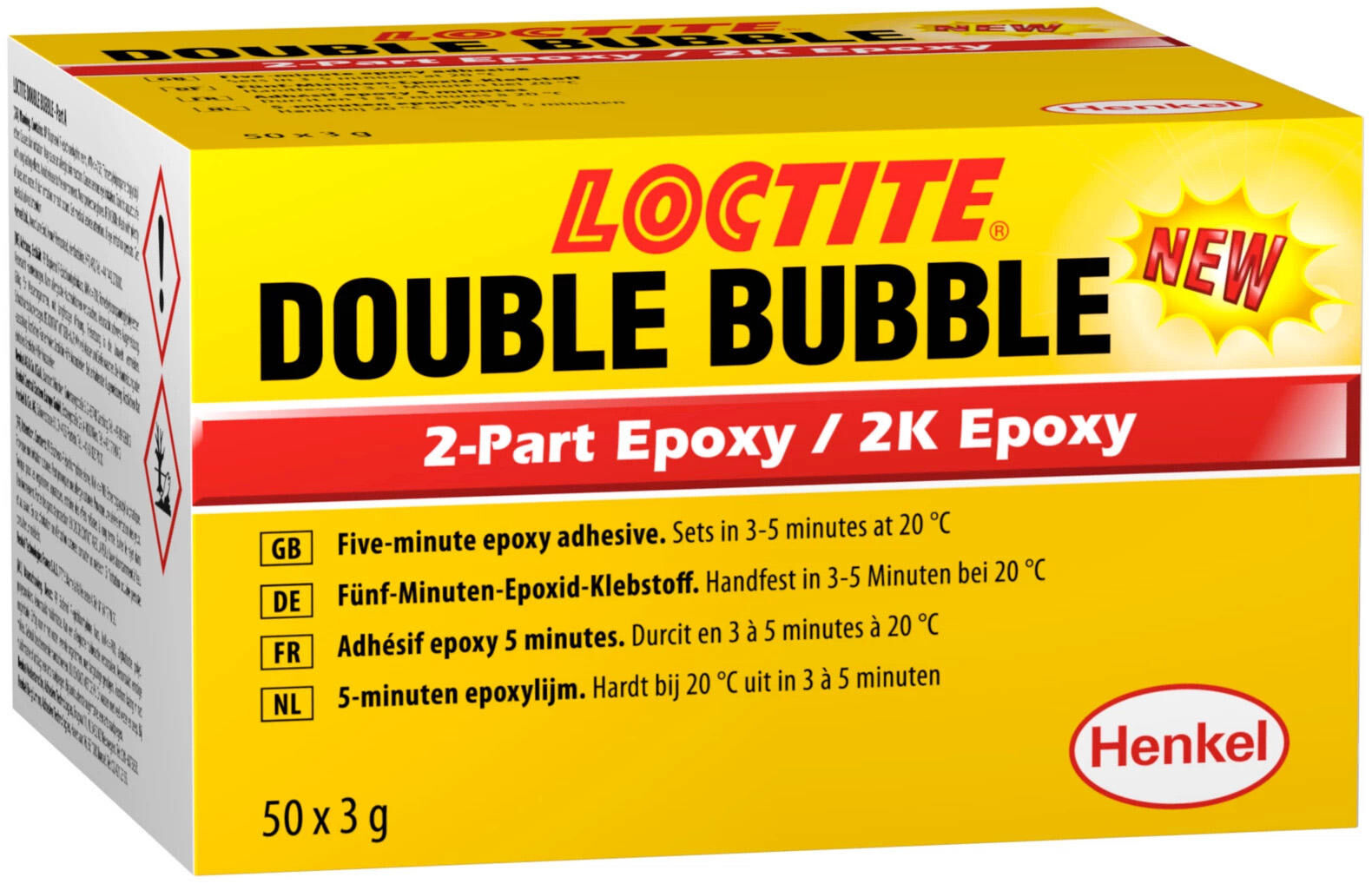 Loctite universeel lijm double bubble double bubble bag 3 gr.