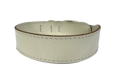 Sazzz Halsband hond pionier leer creme