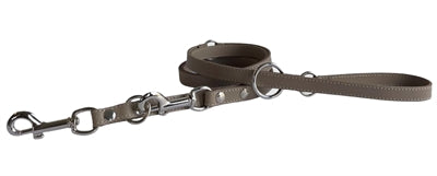 Sazzz Hondenriem onverschrokken vintage verstelbaar leer bruin