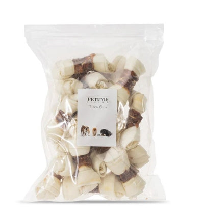 Petstyle living knoopt bot wit met eend