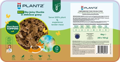 Henart plantz toppers rundvleesachtige zakje