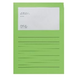 Sorteermap elco a4 groen 100 stuks