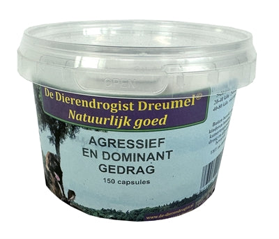 Dierendrogist agressieve dominante capsules