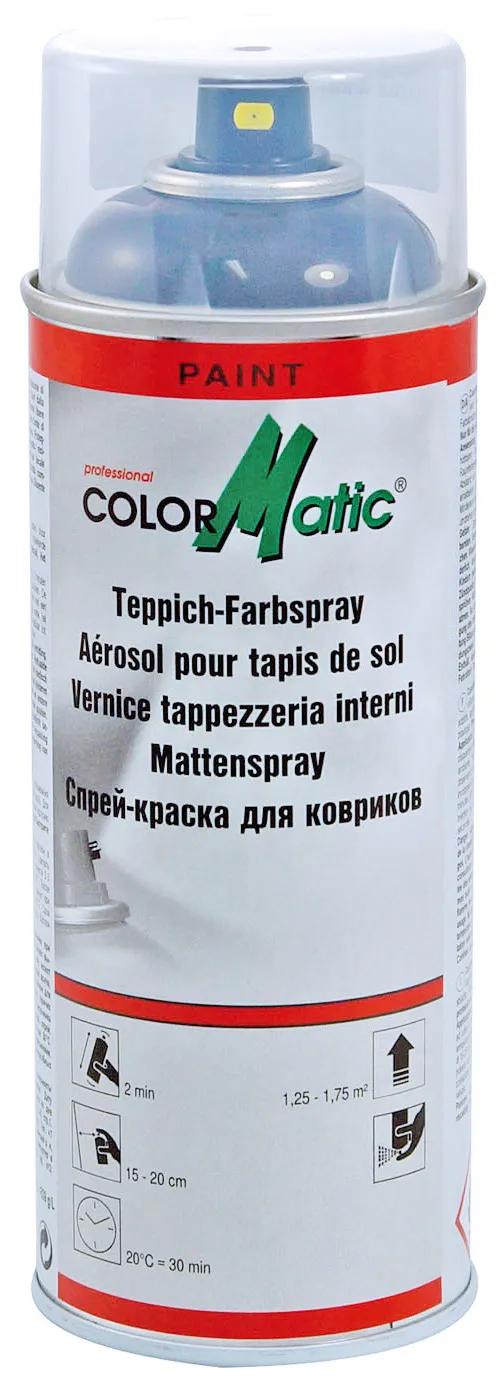 Colormatic carpet color spray black