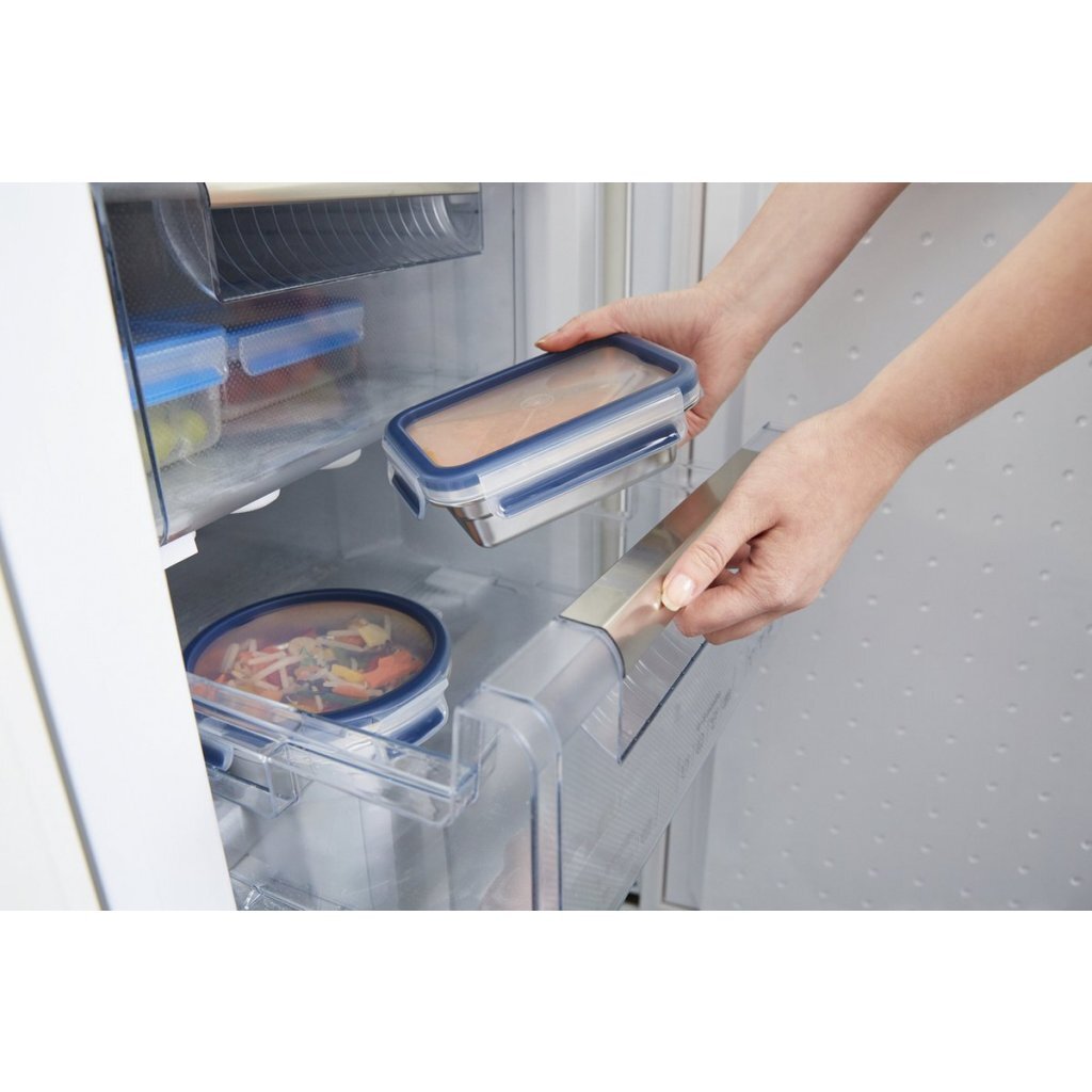 Tefal Tefal N1150310 MasterSeal Vershoudbakje 0,5L RVS Blauw