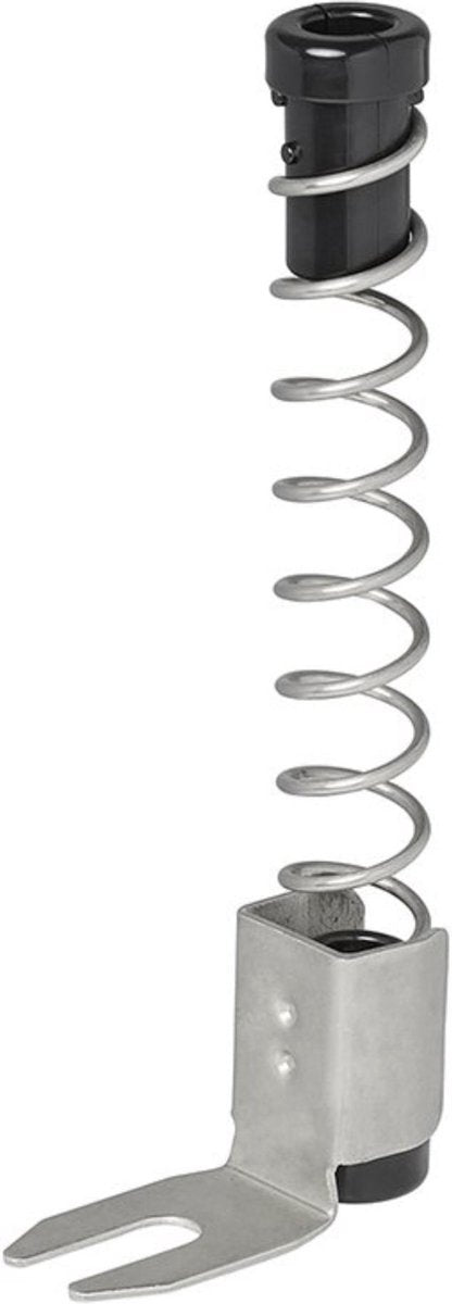 Proplus kabelveer 218 mm – voor caravan en aanhanger – kabelbeschermer en trekontlasting – zilver