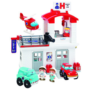 Abrick Hospital Playset