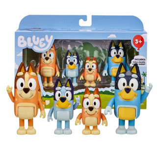 Moose Toys Bluey Family Figure 4 Pack