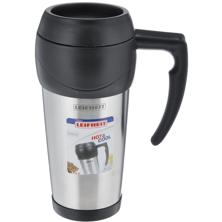 Leifheit 1049653 - mug zwart | 1 stuks