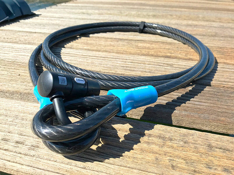 Pro-tect slotkabel 2-ogen kobalt 20mm 5m art1* vbv