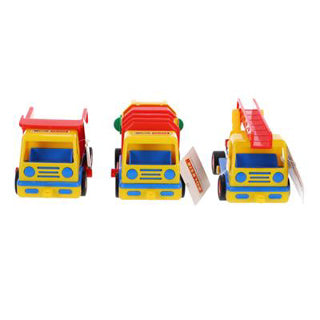 Waadvogel polesie kiepwagen kraanwagen vuilniswagen 19 cm