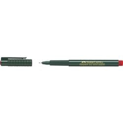 Fineliner farber-castell 1511 0,4 mm rood