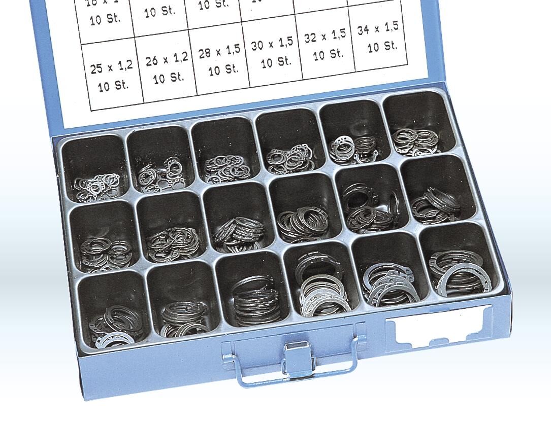 Dresselhaus borgringen assortiment sort.circlips din 471 az