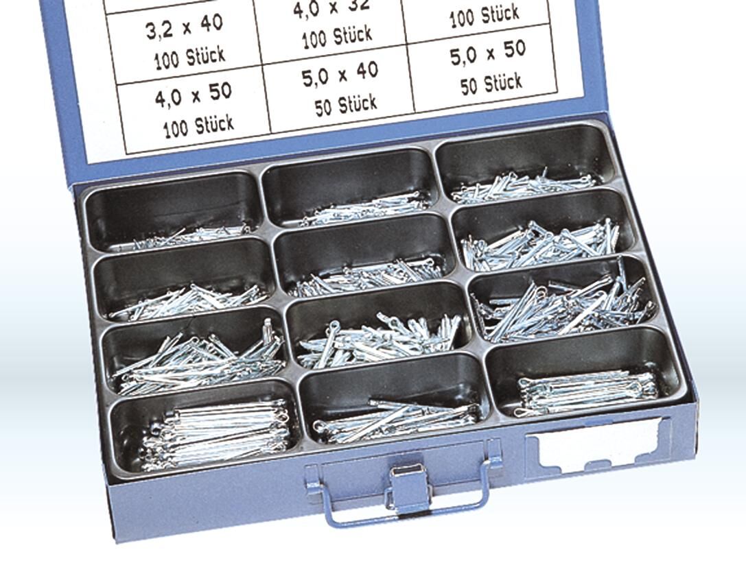 Dresselhaus splitpen assortiment sort.splints 8549 din 94 galvanized