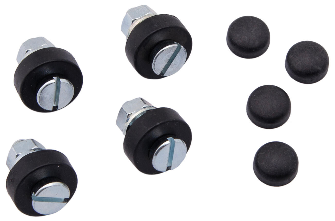 Dresselhaus kentekenplaatschroef assortiment sb-mix license plate number sb-m 6x20 caps (black)