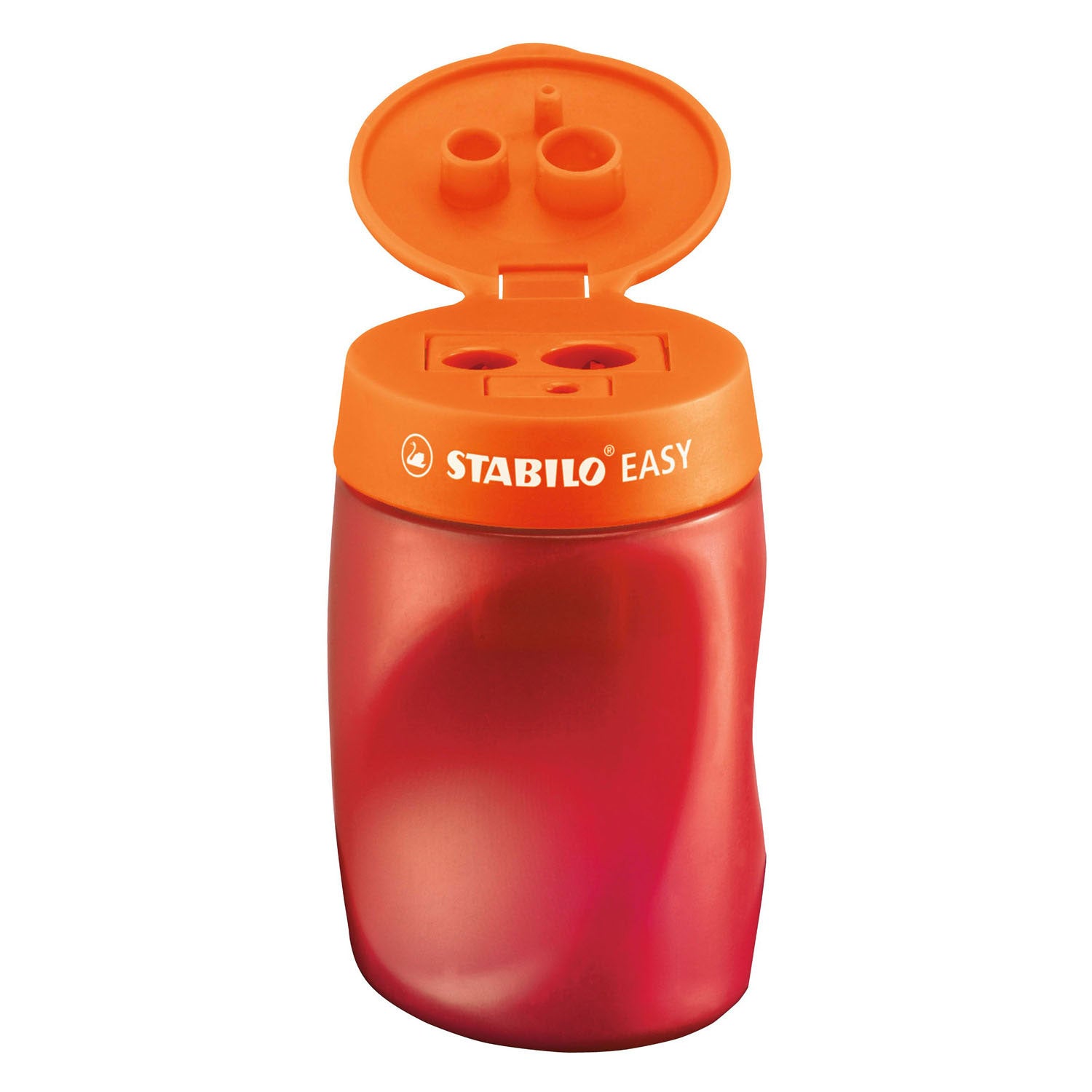 Stabilo easysharpener - 3-in-1 sharpener - right-handed - red