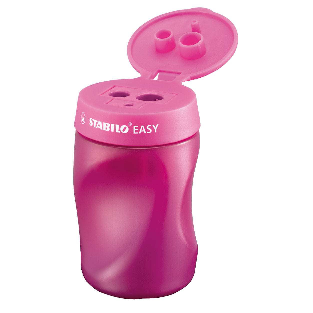 Stabilo easyslijper - 3 in 1 puntenslijper - rechts - roze