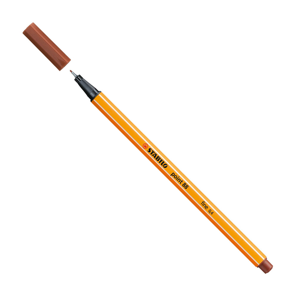 Stabilo punt 88 - fineliner - roodkrijt (88 38)