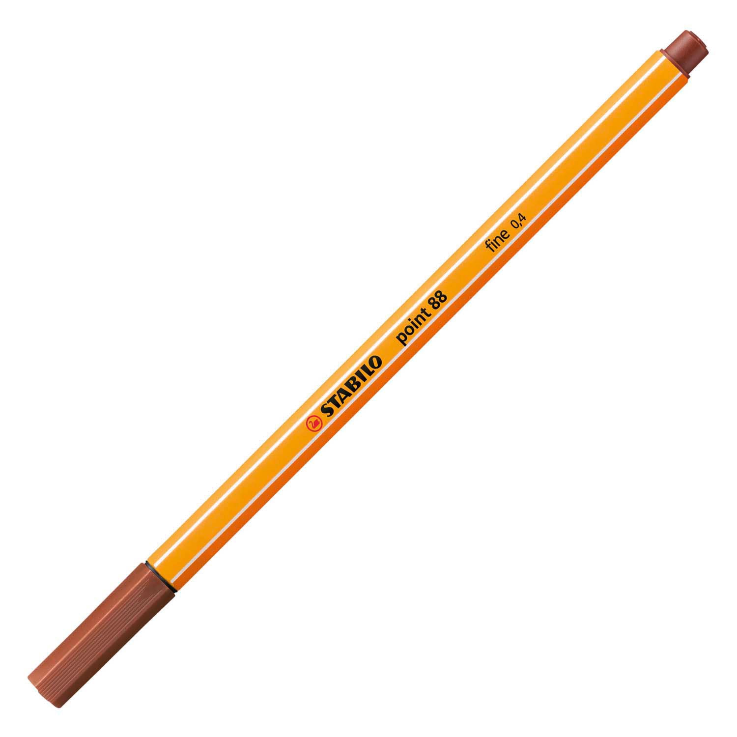 Stabilo punt 88 - fineliner - roodkrijt (88 38)