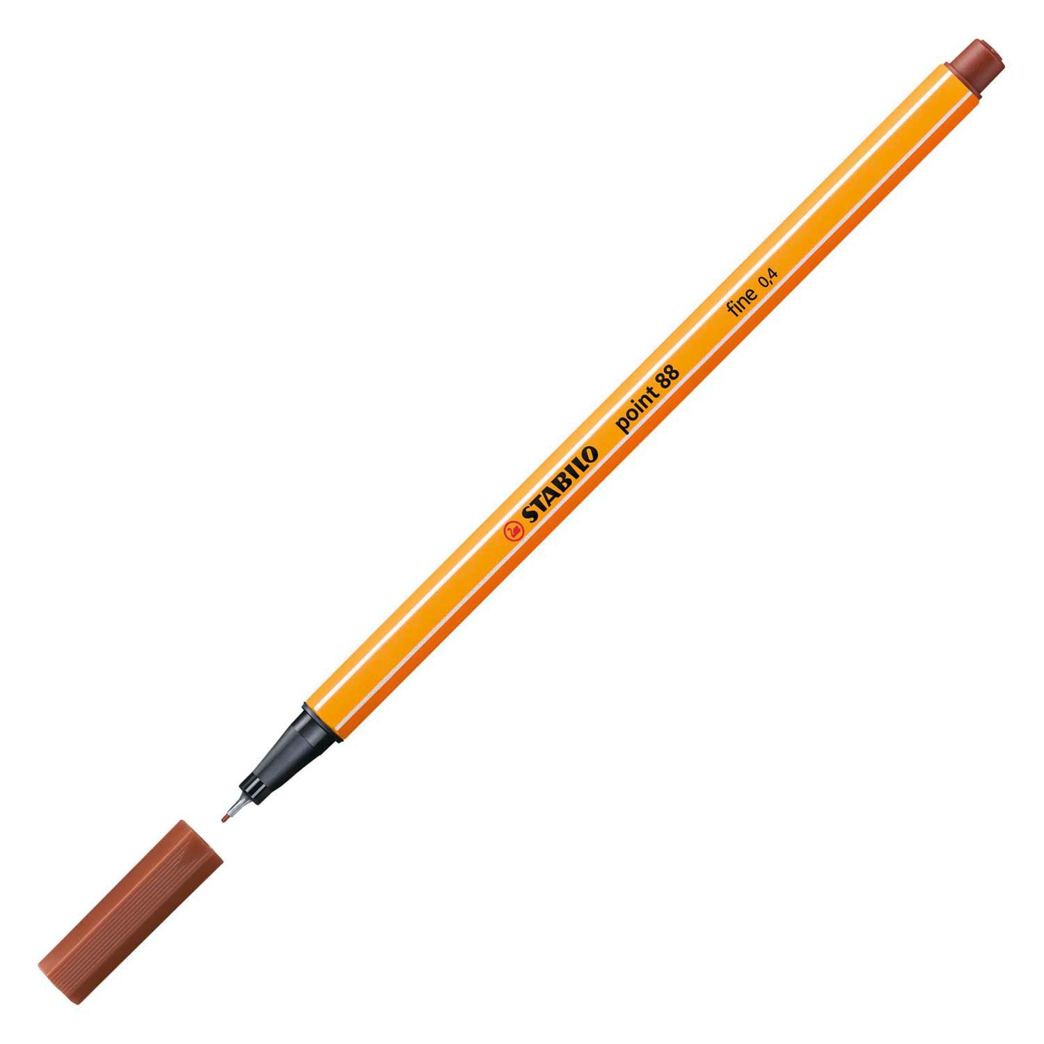 Stabilo punt 88 - fineliner - roodkrijt (88 38)