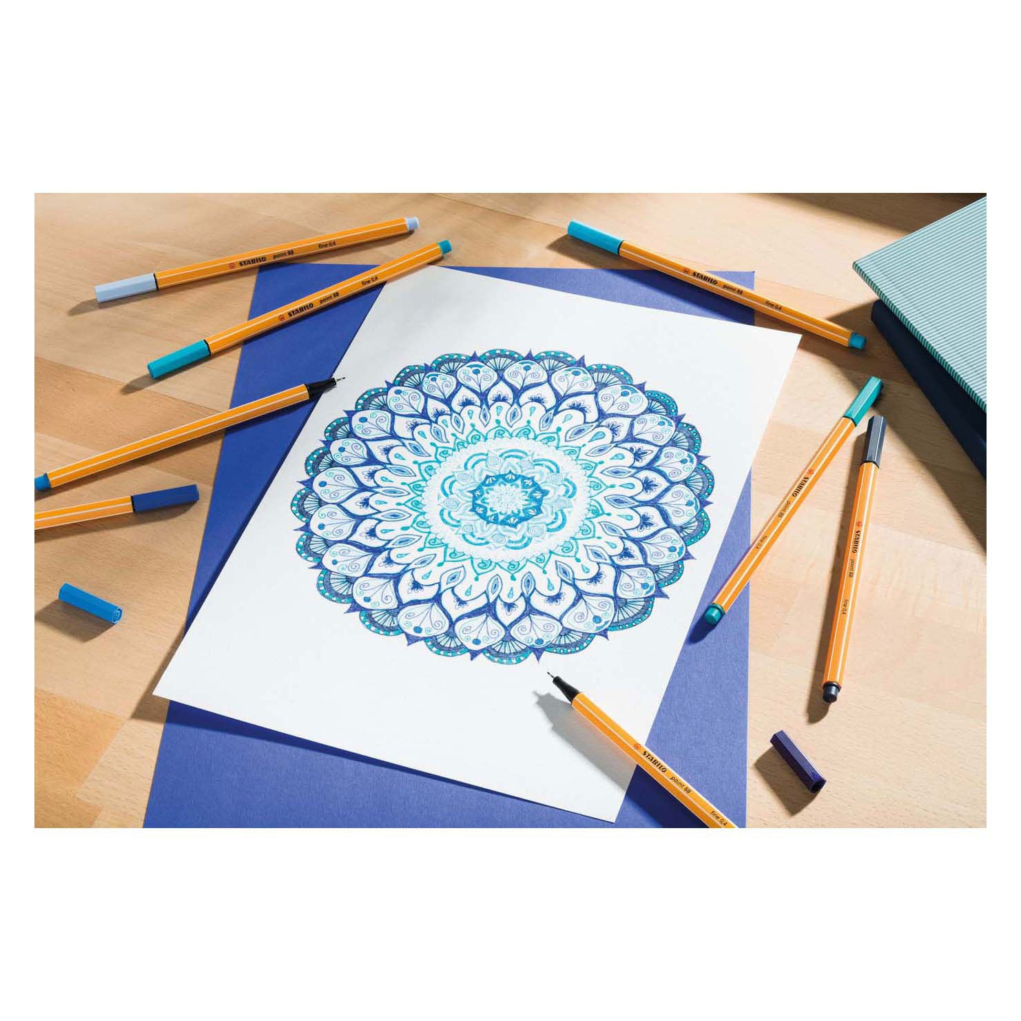 Stabilo point 88 - fineliner - modder groen (88 37)