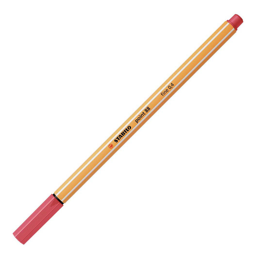 Stabilo punt 88 - fineliner - roestig rood (88 47)