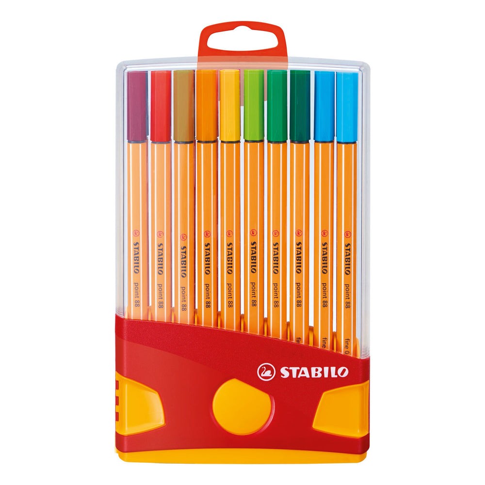 STABILO punt 88 Colorparade Rood Oranje, 20st.