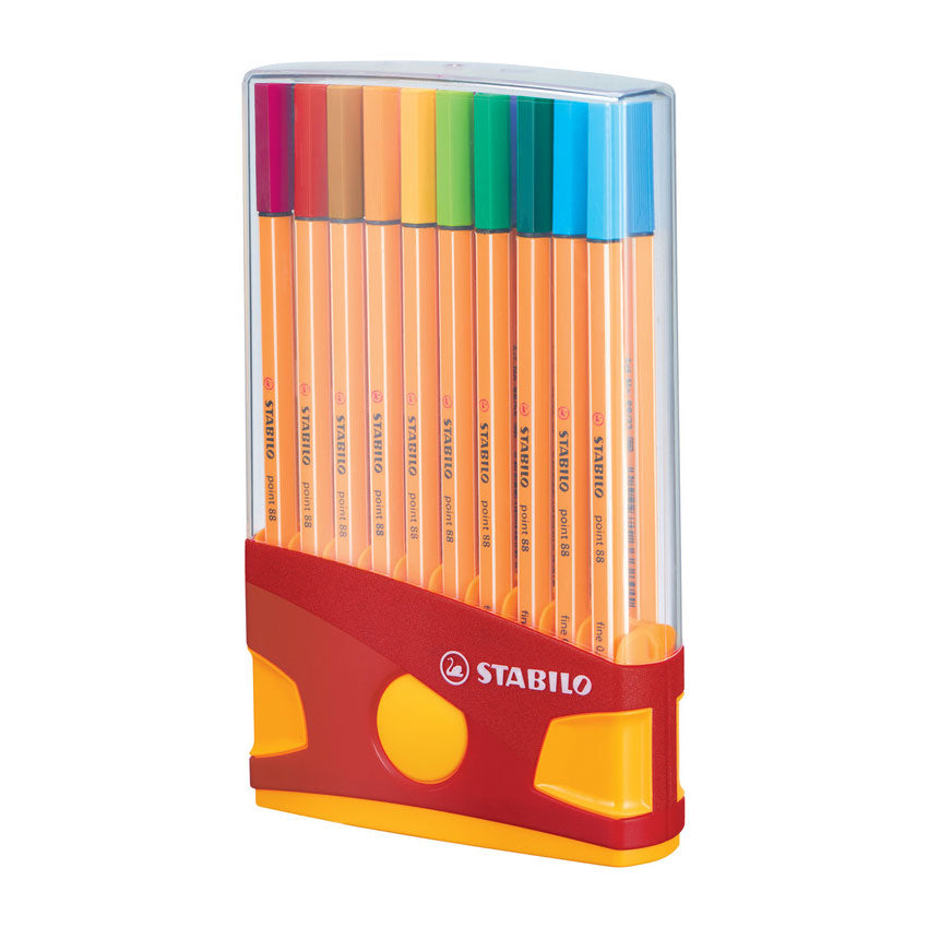 STABILO punt 88 Colorparade Rood Oranje, 20st.