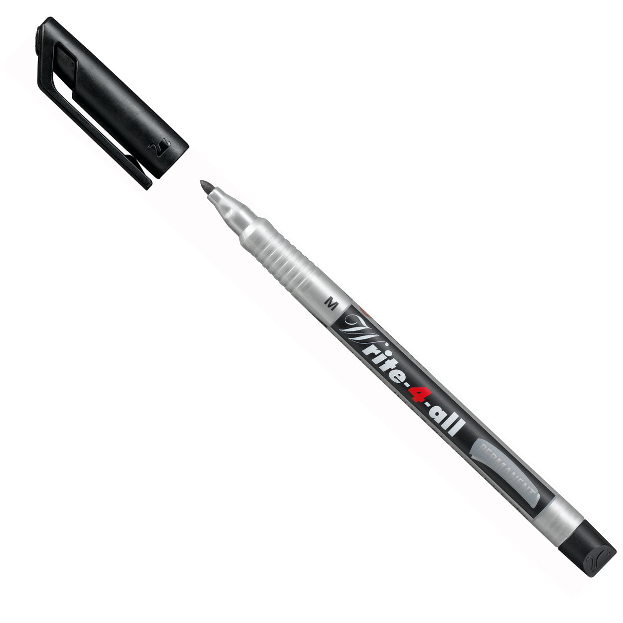 Stabilo write-4-all - permanente marker - medium - zwart