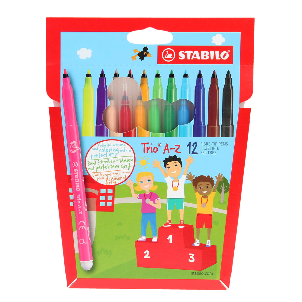 STABILO Trio Az Viltstift, 12e.
