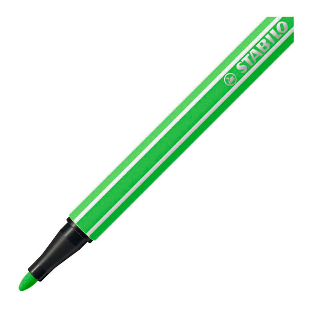 Stabilo pen 68 - viltstift - set met 6 fluoriserende stuks