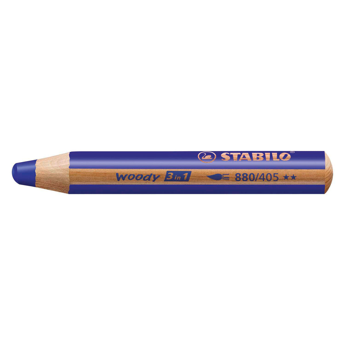 Stabilo woody 3 in 1 - multitalent kleurpotlood - ultramarijn