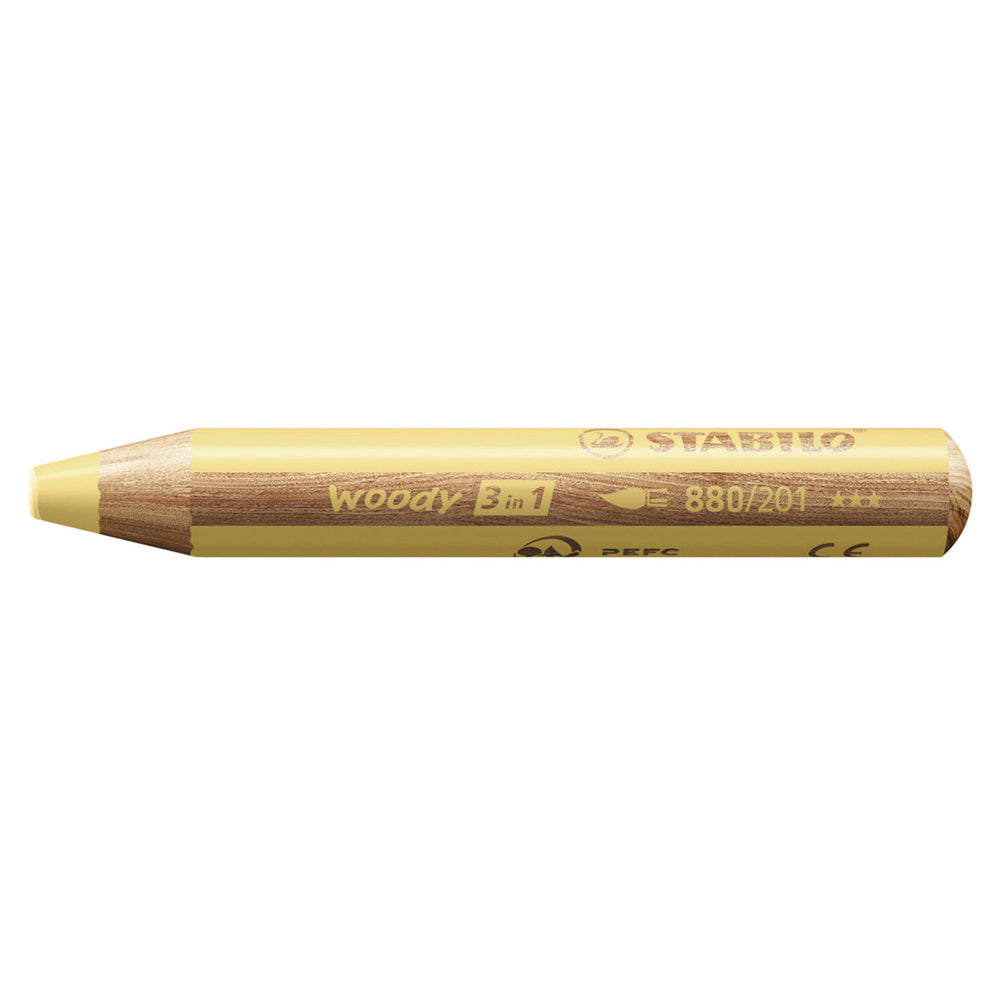STABILO Woody 3in1 - Pastelgeel