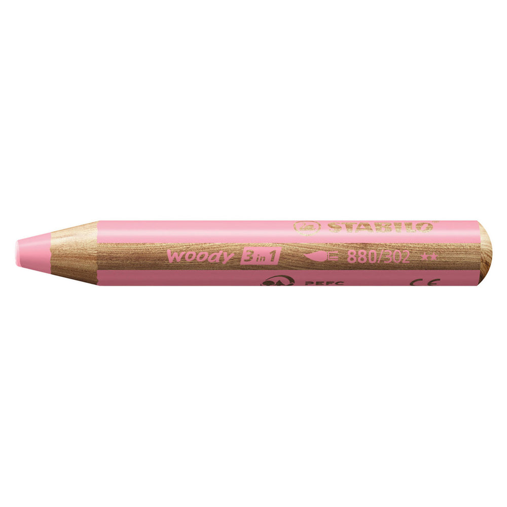 STABILO Woody 3in1 - Pastelroze