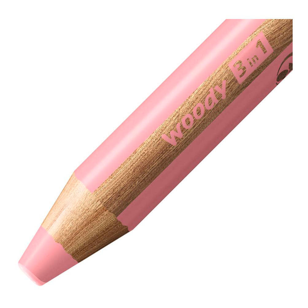 STABILO Woody 3in1 - Pastelroze