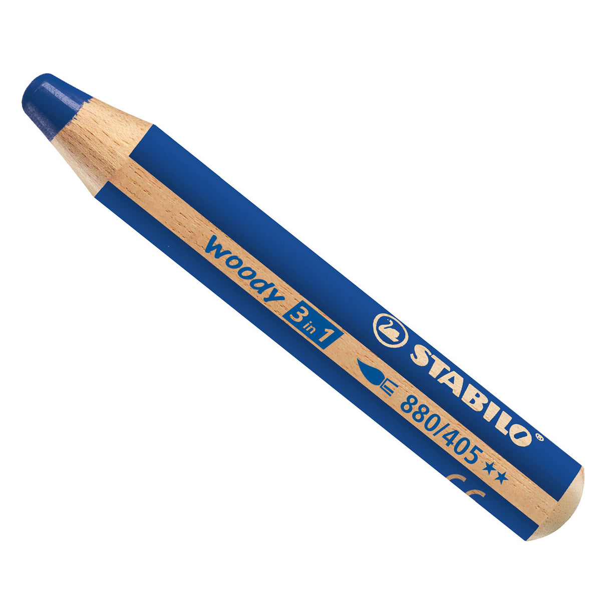 Stabilo woody 3 in 1 - multitalent kleurpotlood - ultramarijn