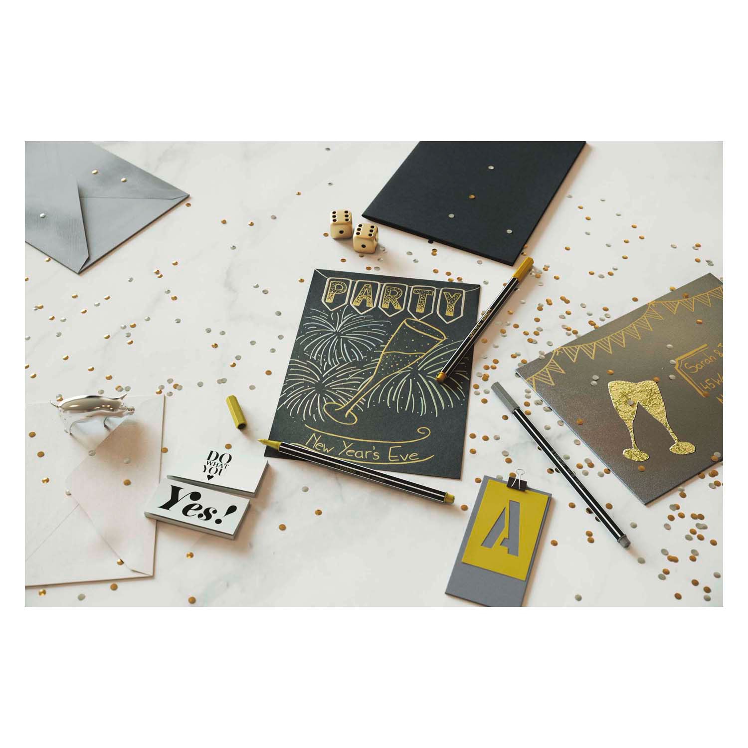 STABILO Viltstift - Metaalkoper (68 820)