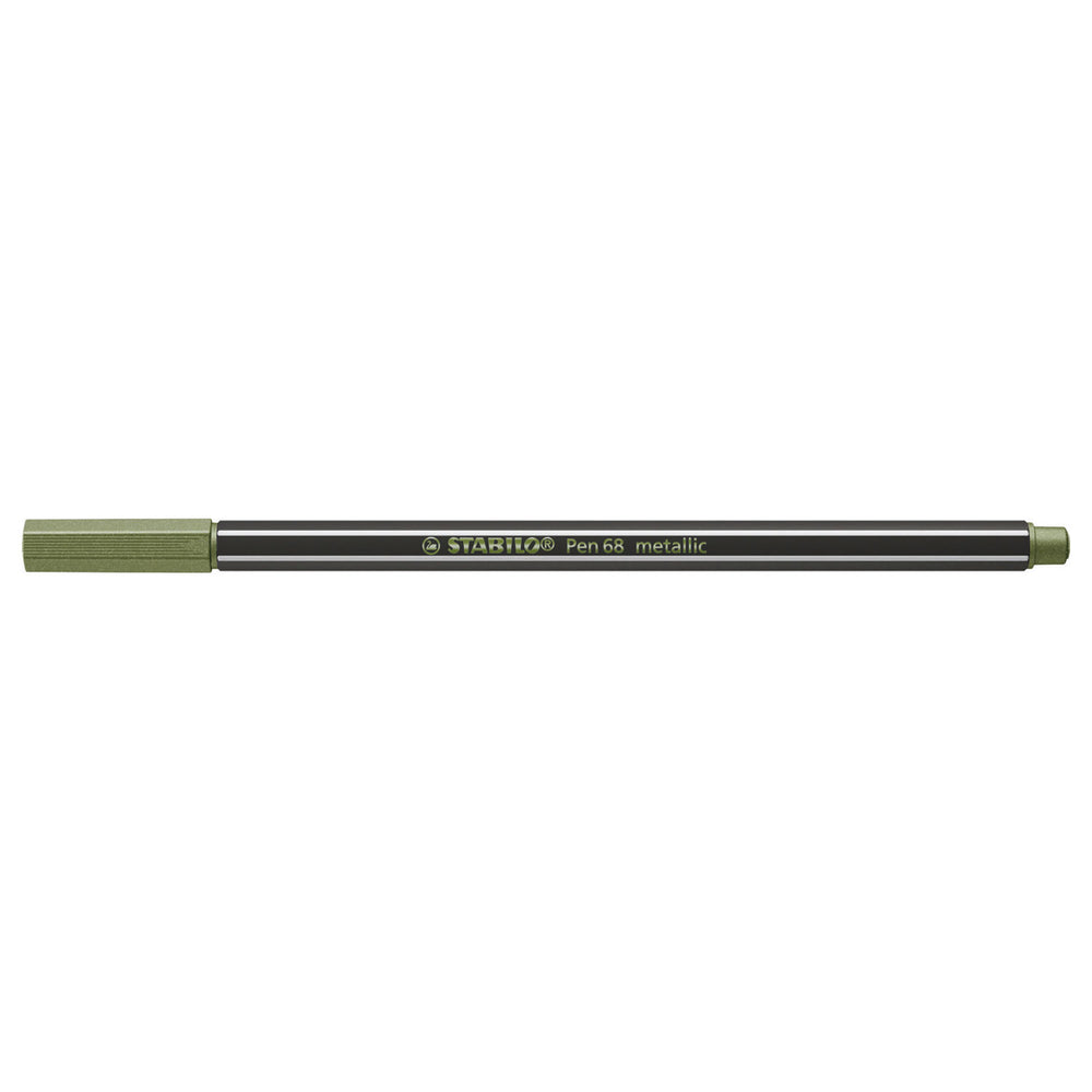 Stabilo pen 68 metallic - viltstift - lichtgroen (68 843)