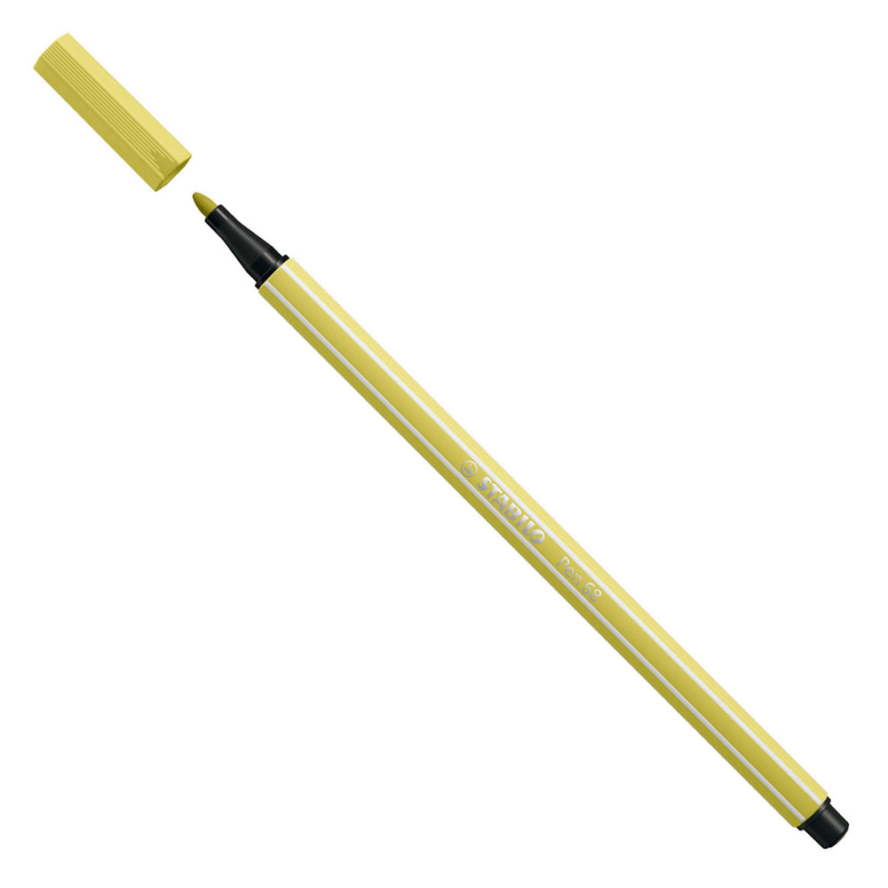 Stabilo pen 68 - viltstift - mosterd (68 67)