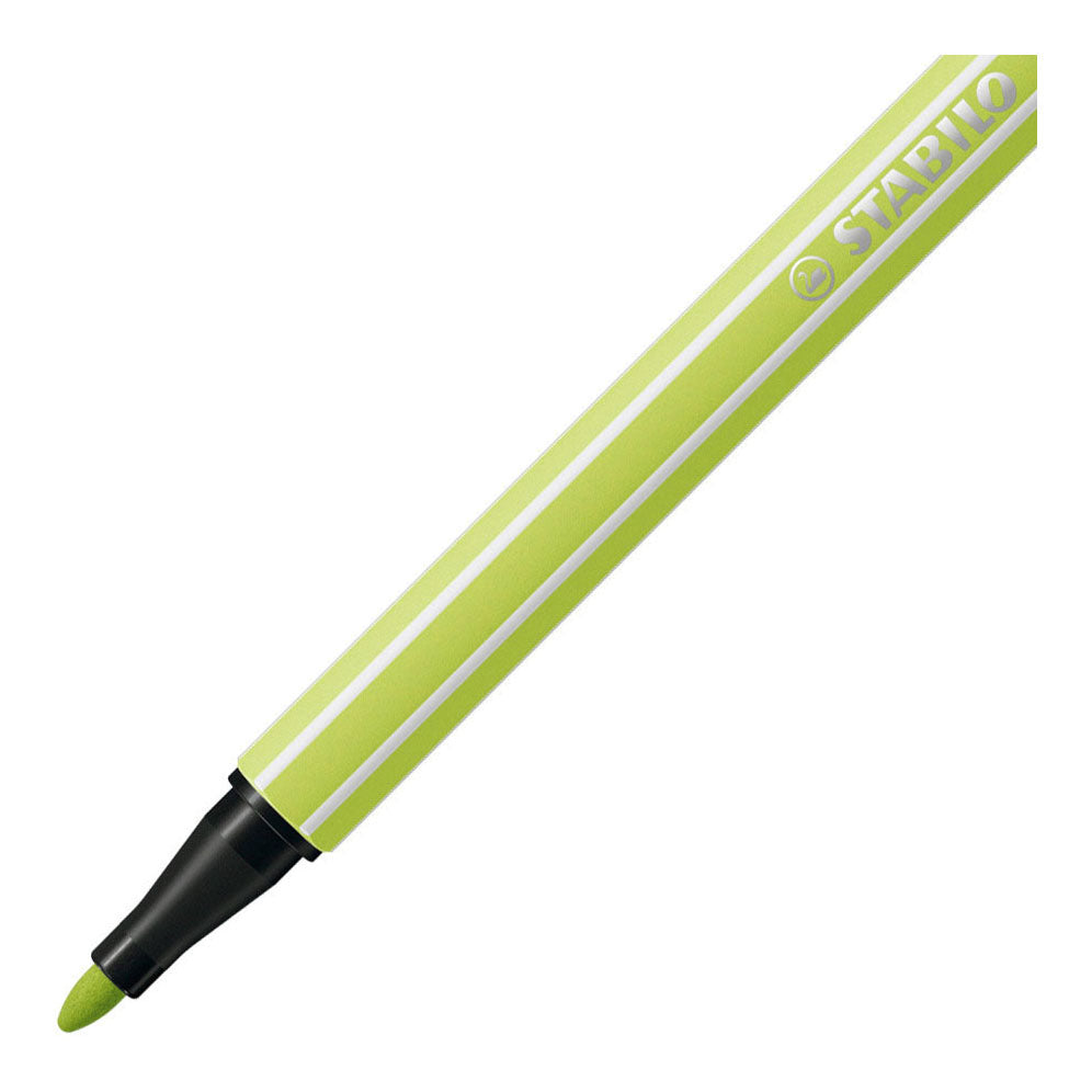Stabilo viltstift pen 68 14 vleugje limoen
