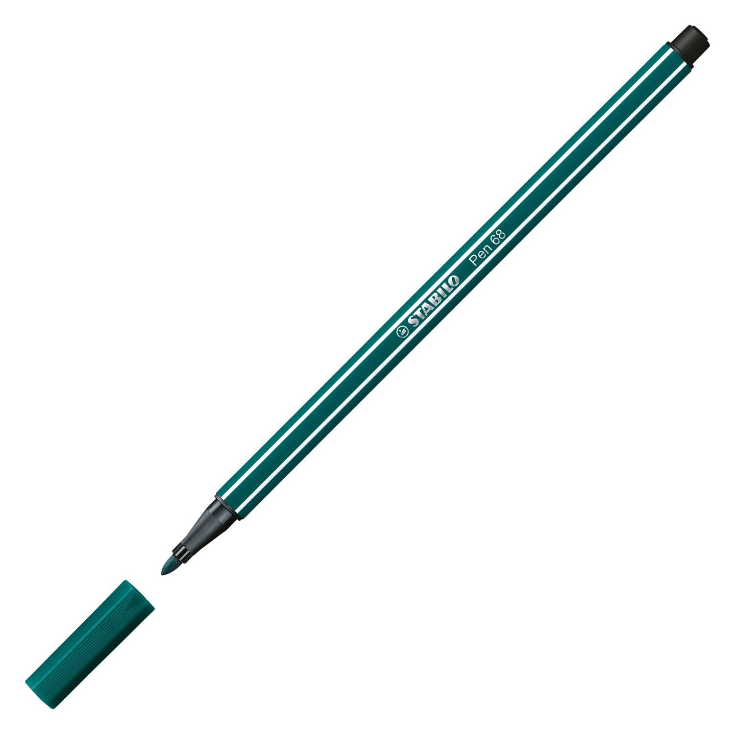 Stabilo pen 68 - viltstift - turkoois groen (68 53)
