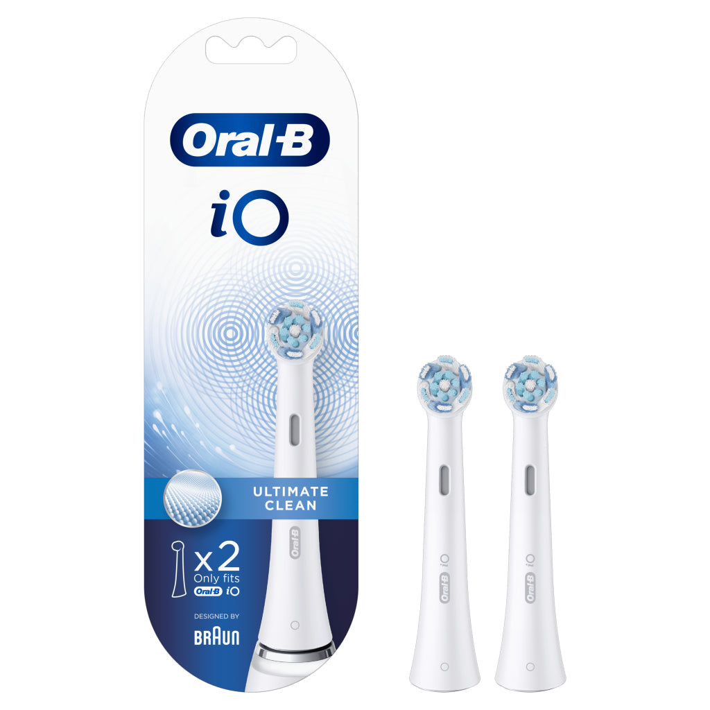 Oral-b io ultieme schone opzetborstels 2 stuks