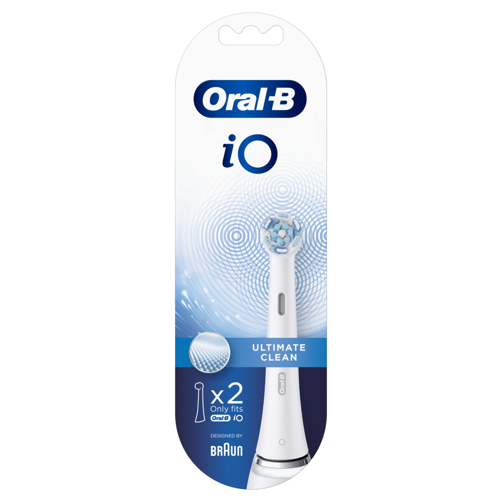 Oral-b io ultieme schone opzetborstels 2 stuks