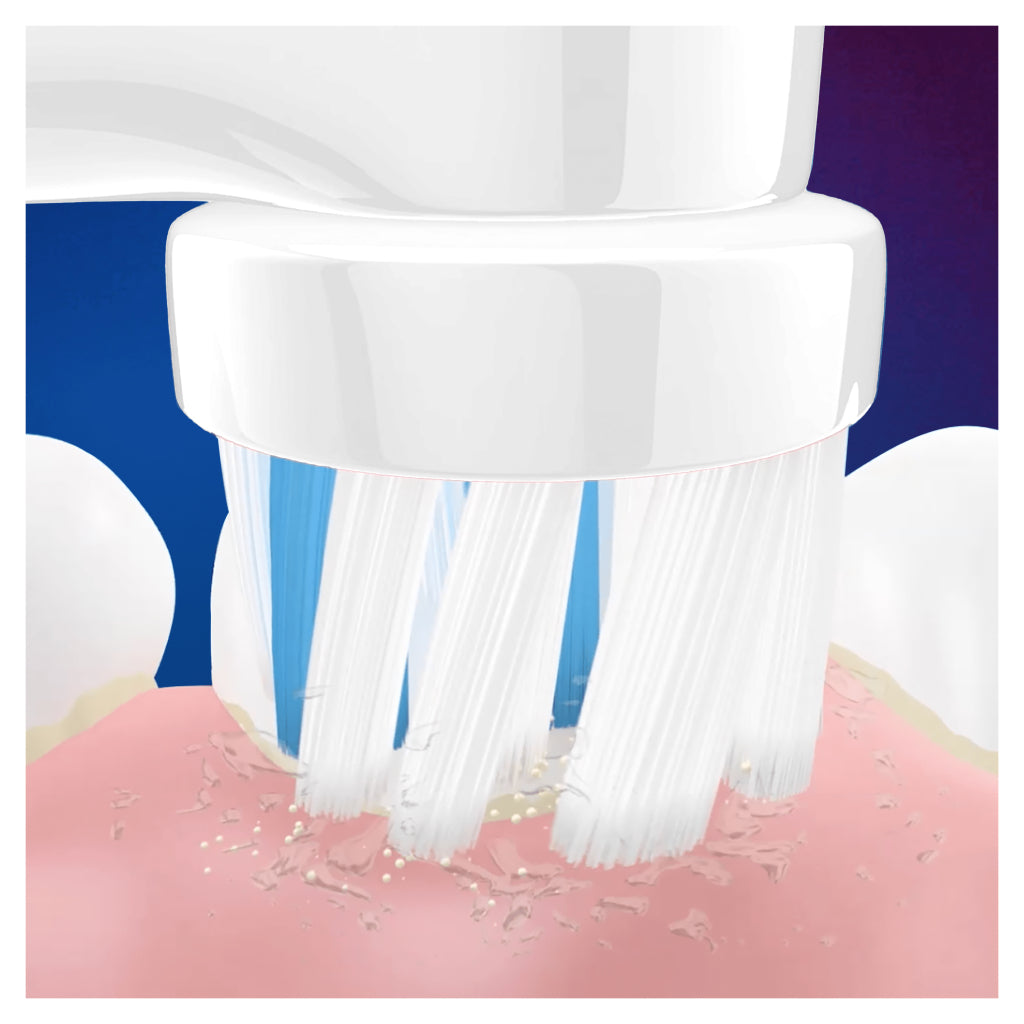 Oral-b kids disney frozen 2 elektrische tandenbostel blauw wit