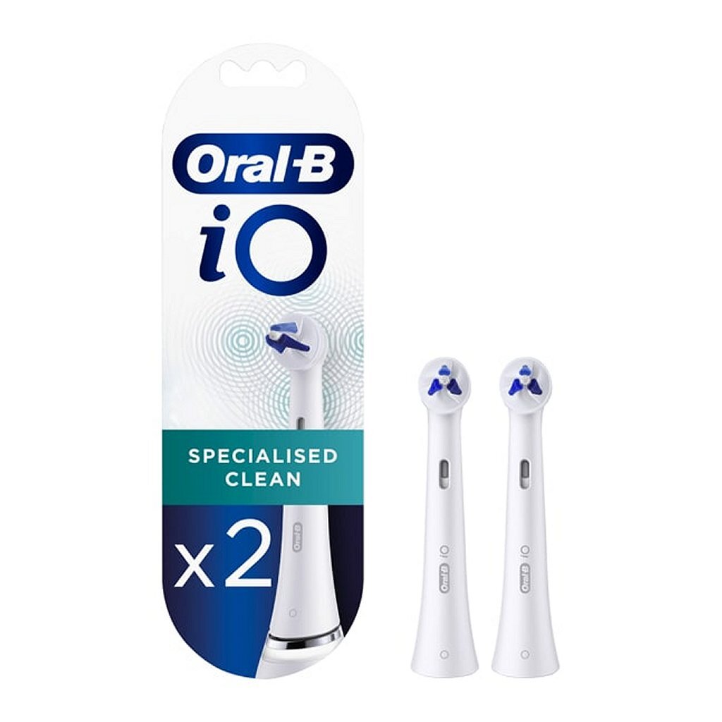 Oral-b gespecialiseerd schoon vervangend opzetstuk 2 stuks wit