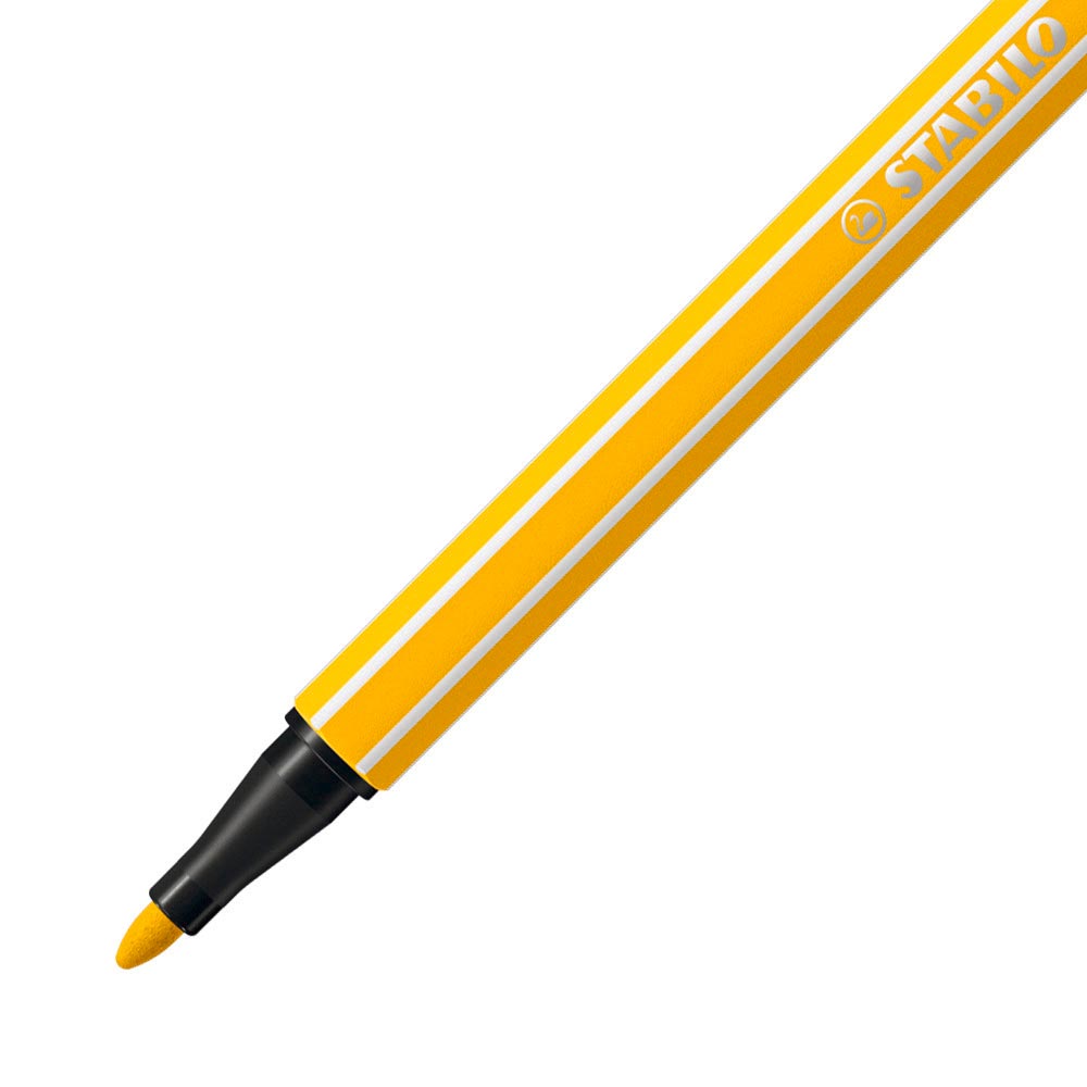Stabilo pen 68 - viltstift - metalen doos met 10 stuks