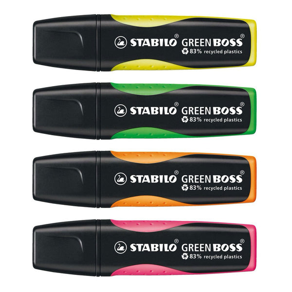 Abi tekstmarker stlo green boss multikleur